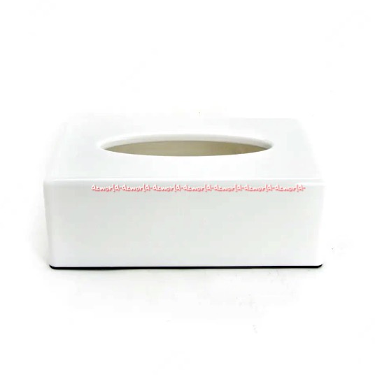 Krisbow Facial Tissue Dispenser Kotak Tisu Tissue Box Warna Putih Krihome Kris Kotak Tisu Bahan Akrelik