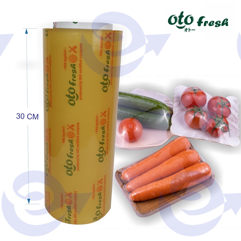 OTO Fresh Plastik Wrapping Pembungkus Makanan Food Wrap 25 30 35 45 CM