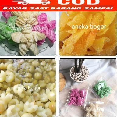 

[KODE PRODUK FT7094F] 1kg Manisan Buah Pala Kering manisan pala kering