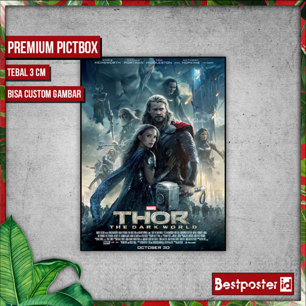 Poster THOR Frame Kayu FILM  038