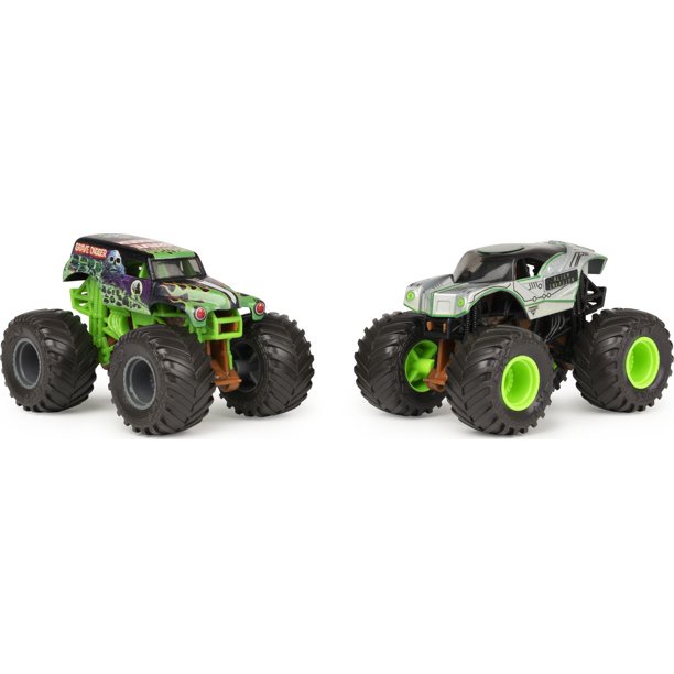 Monster Jam Color Change Grave Digger &amp; Alien Invasion