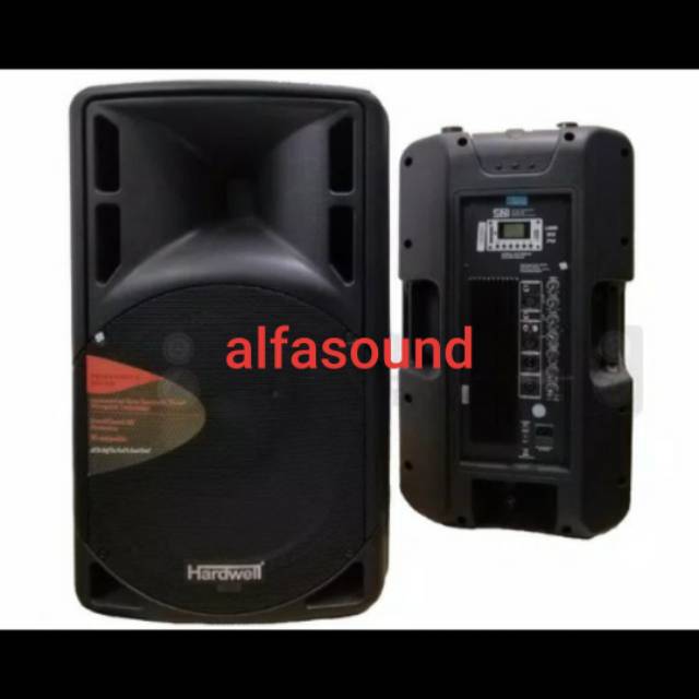 Speaker Aktif 15 Inc HARDWELL Full Ram 800 Watt Model DBR 15