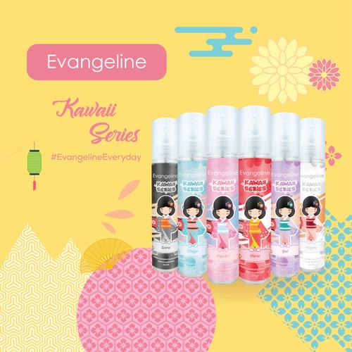 EVANGELINE KAWAII SERIES Eau De Cologne - 100 ml