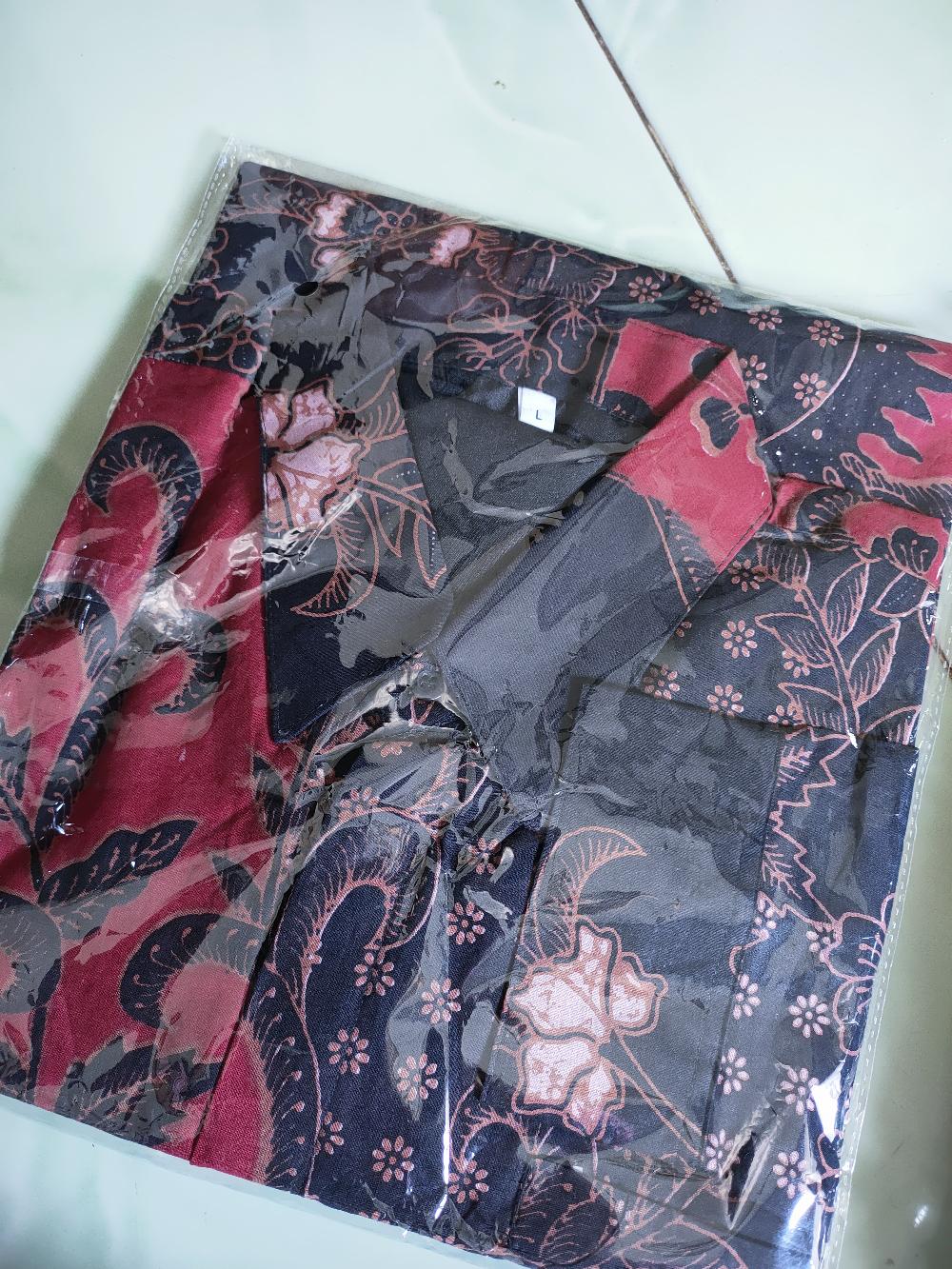 Batik Pria Aji Luwung Katun Halus Sragenan Size S-xxl Asli Solo High Quality