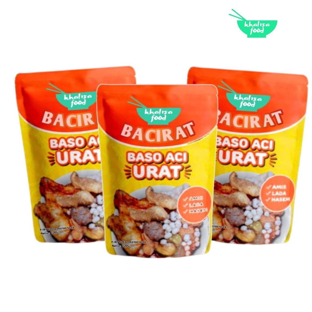 

Khalisa Food - Paket Bundling Baso Urat Bacirat - 3pcs