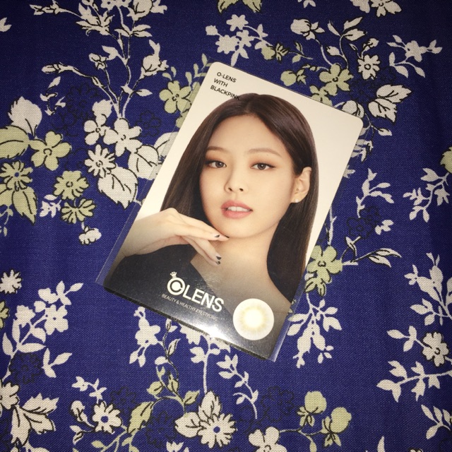 JENNIE BLACKPINK PHOTOCARD OLENS 2019