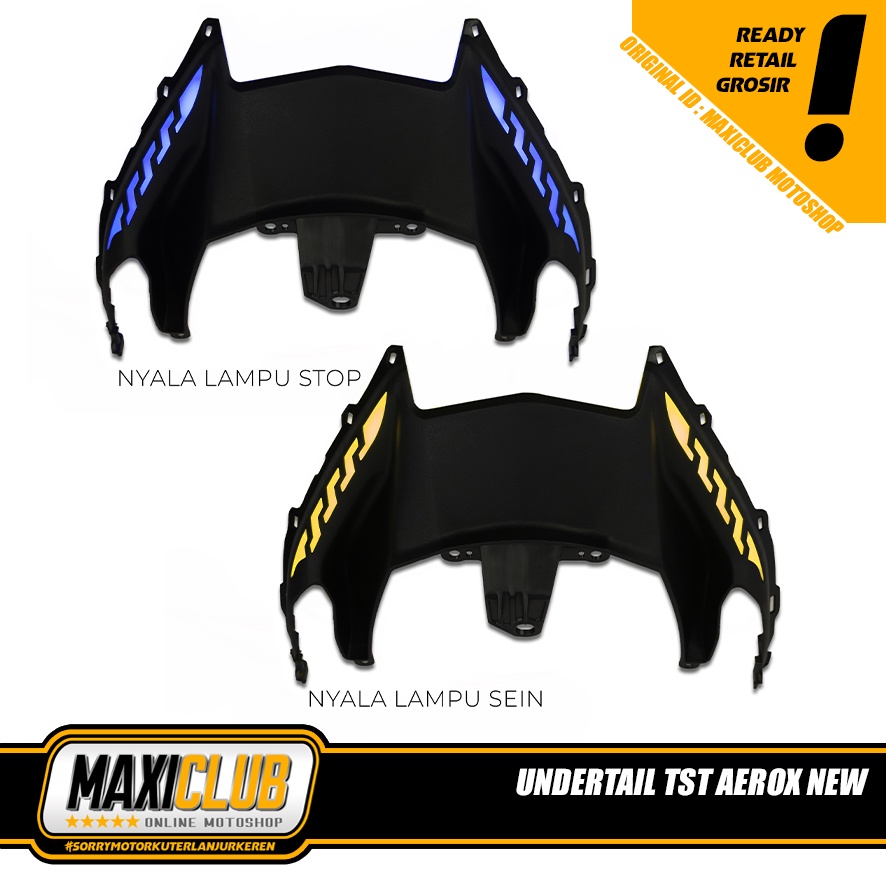 Lampu Undertail Nemo Aerox 155 New Connected dan Aerox 155 OLD  Sein Led Running