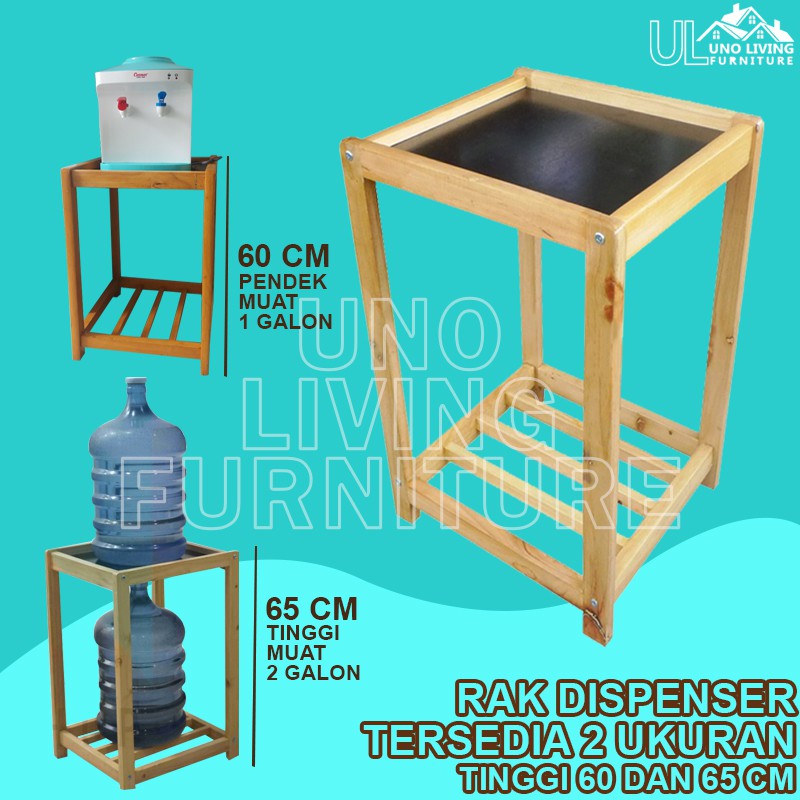 Rak Dispenser/ Tempat Dispenser/ Tempat Galon/ Rak Dispenser Kayu/ Rak Dispenser Minimalis Murah