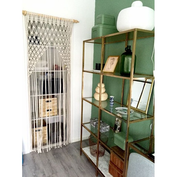 Tirai macrame / macrame curtain / gorden / Tirai pintu / Tirai jendela / Home decor / vintage