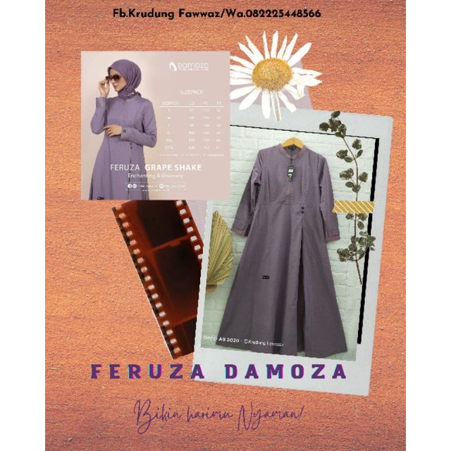 (BISA COD) Terbaru Feruza by Damoza