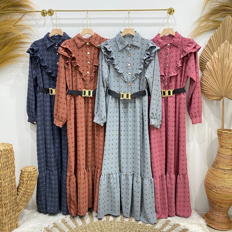 Gamis crinkle uragiri