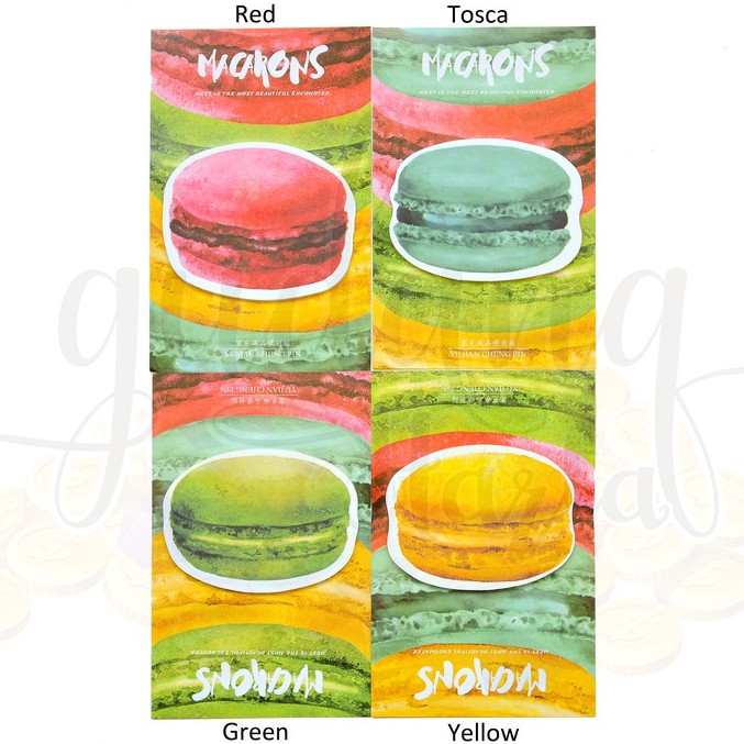 

Sticky Notes Macaroon Makaron Lucu Memo Unik GH 301225