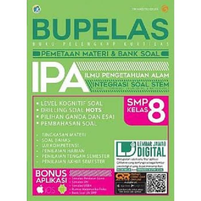 Bupelas Pemetaan Materi Bank Soal Ipa Smp Kelas 8 Shopee Indonesia