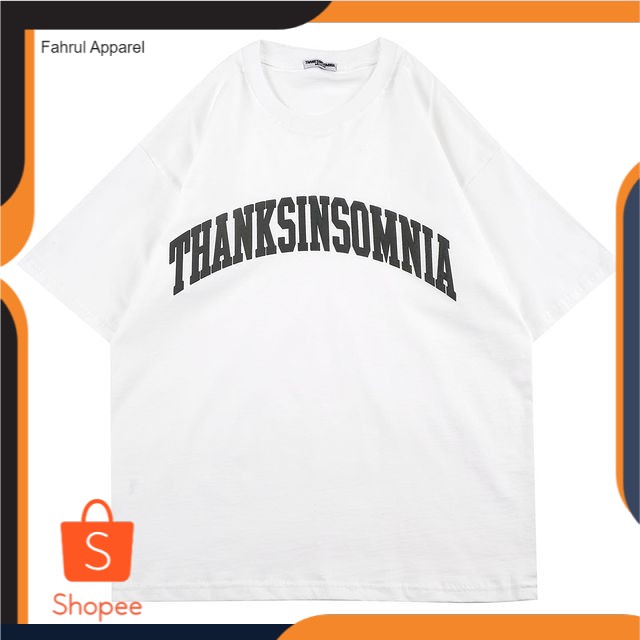 Gruska White Tshirt Thanksinsomnia