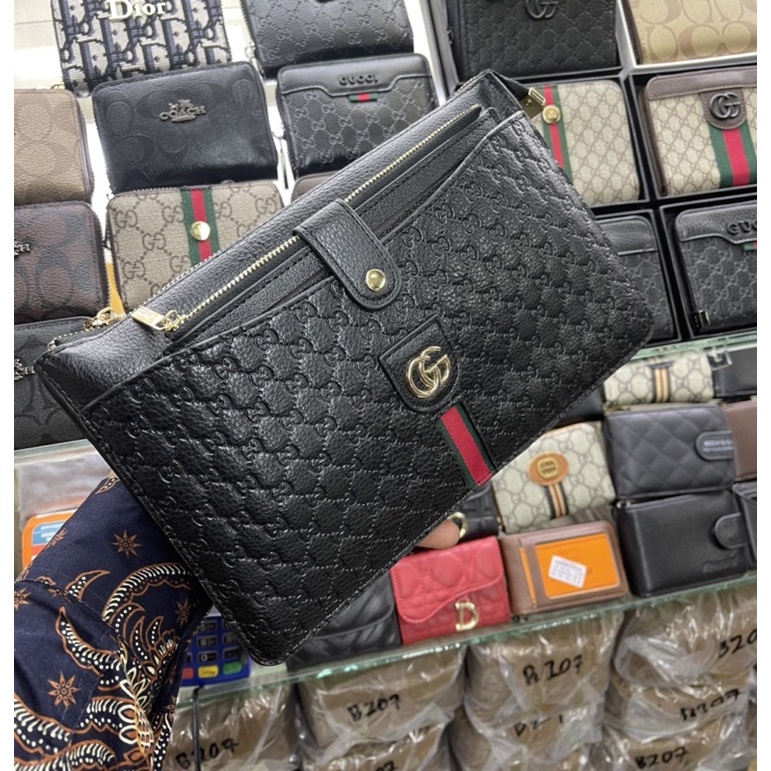 Tas selempang / tas clutch / sling bag multifungsi signature pria/Wanita Premium Import