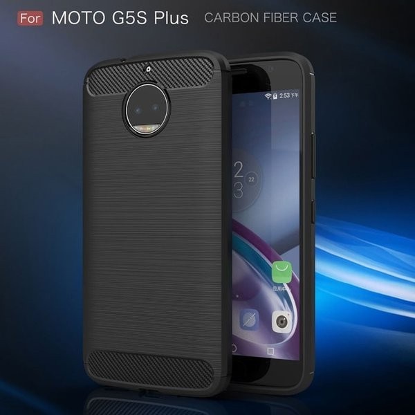 SOFTCASE  MOTO G5S PLUS - IPAKY CARBON MOTO G5S PLUS-SC