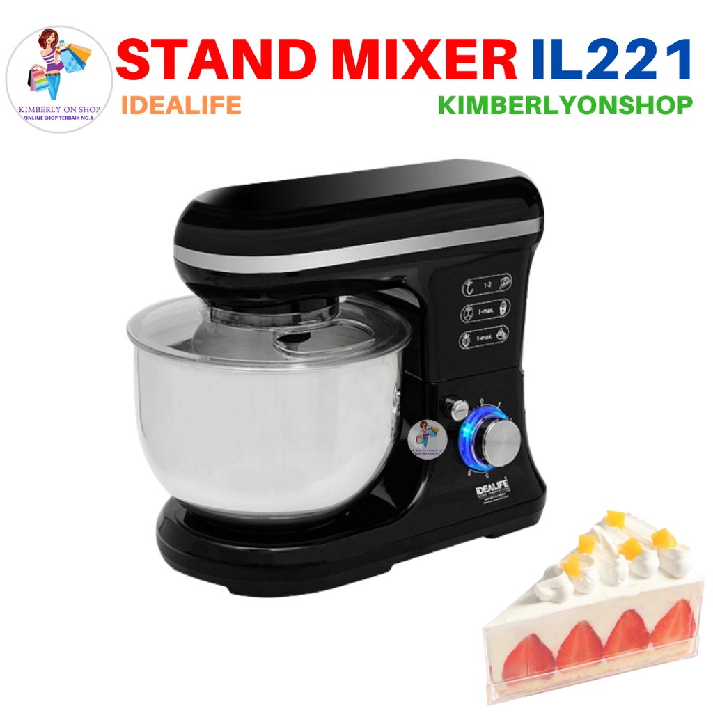 Stand Mixer Professional Mixer Berdiri Multi Speed IL 221 IDEALIFEFE