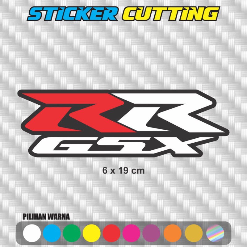 sticker cutting GSX RR stiker suzuki gsxrr 1000