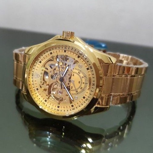 Jam Tangan Rolex Big Chain Speed Gold Series