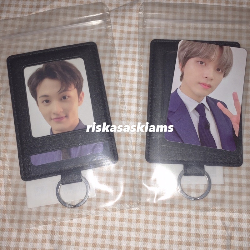 [read desc] pc photocard card wallet cawal haechan mark online fanmeeting nct127