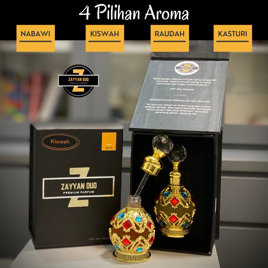 Premium Quality Zayyan Oud Parfum Arab