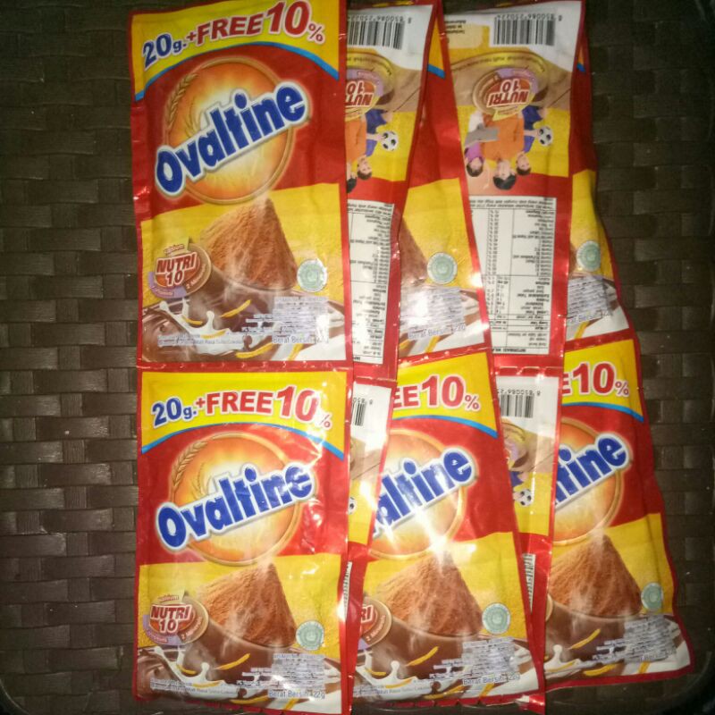 

Ovaltine Chocolate Malt Drink 22 gram isi 10 Sachet Minuman Bubuk Rasa Susu Cokelat