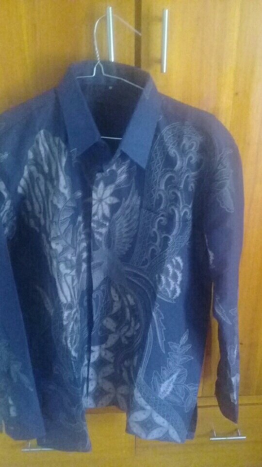 Kemeja Batik Pria Bahan Katun Premium Reguler Fit Prabu E013