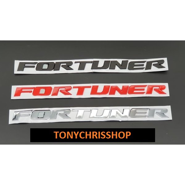Hood Emblem Fortuner