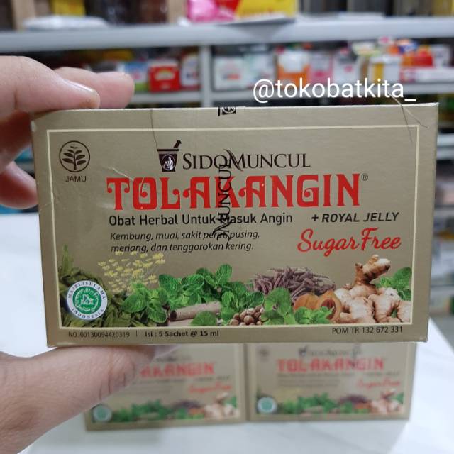 

[AGEN RESMI] TOLAK ANGIN BEBAS GULA ISI 5 / TANPA GULA / AMAN UNTUK DIABETES / TIDAK MANIS /