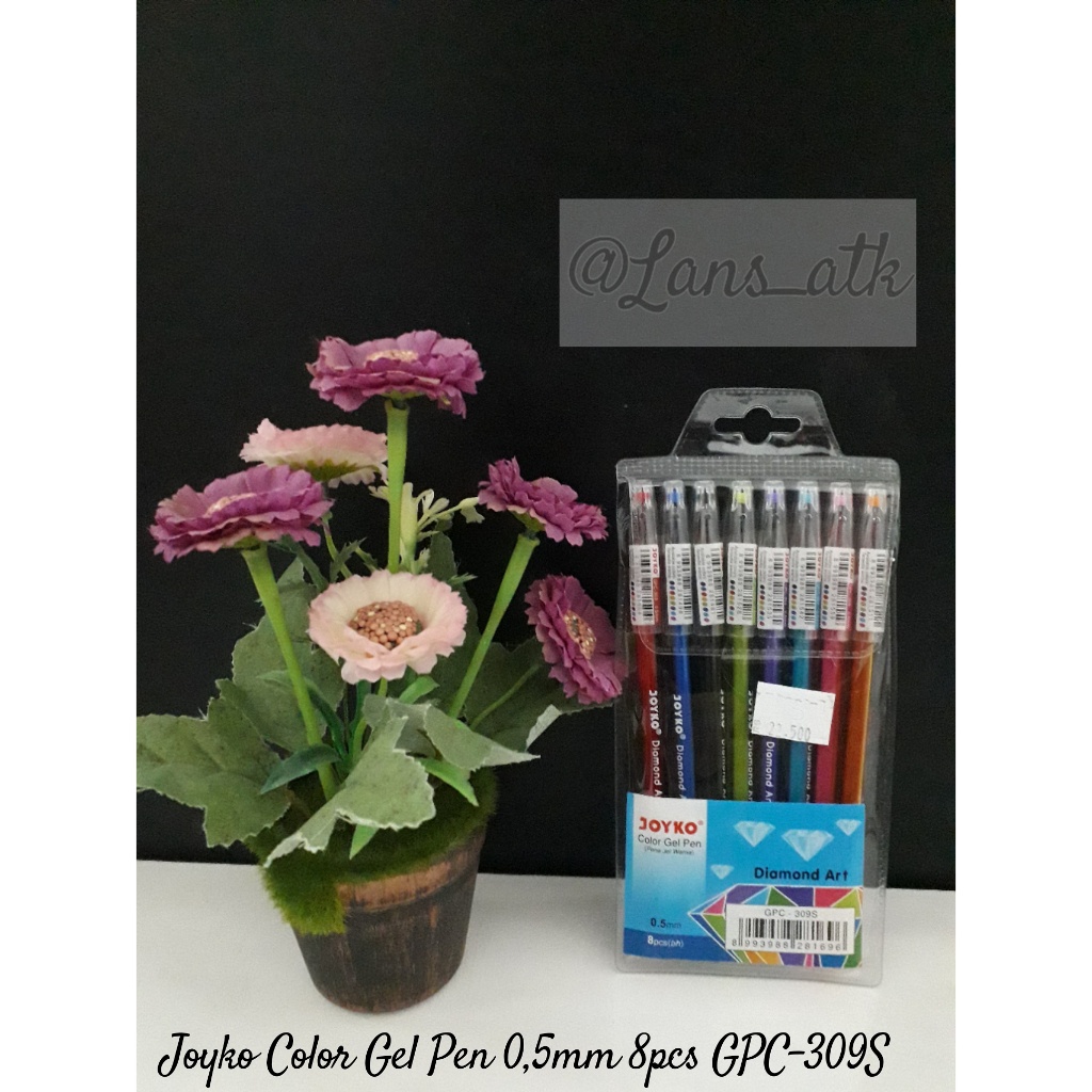 

Joyko Color Gel Pen GPC - 309S Diamond Art Isi 8 GPC309S (81696)