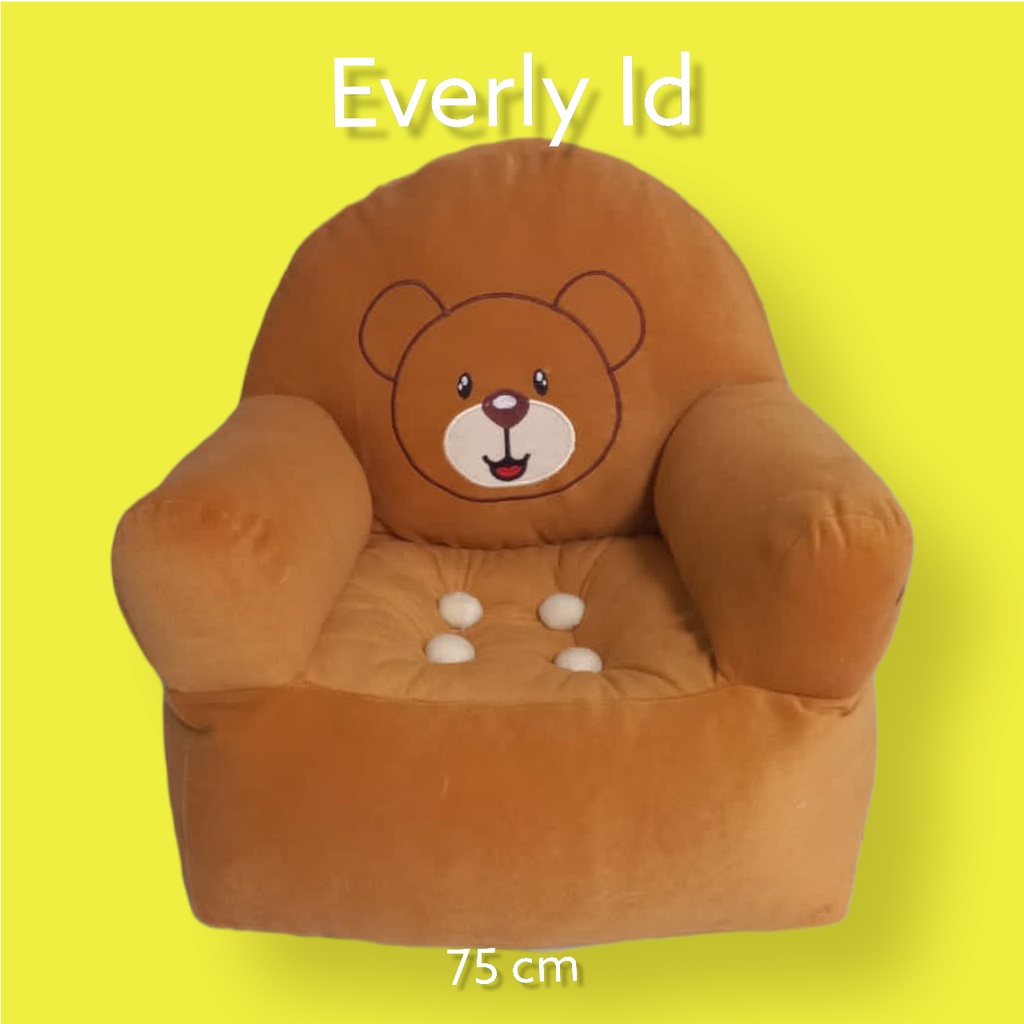 SNI BONEKA SOFA KARAKTER 75 cm Kursi kado BANTAL GULING pacar anak perempuan teman laki pria wanita    gemes import ori premium original JUMBO BESAR MINI KECIL  1 2 meter everly.id everlyid gemoy lucu