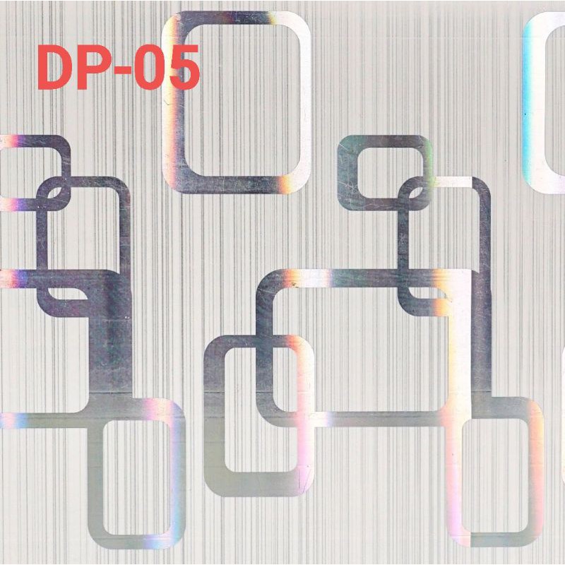 Plafon PVC motif kotak berkualitas DP 05 harga permeter