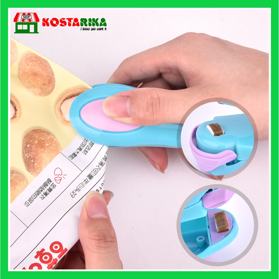 KOSTARIKA Alat Perekat Plastik Elektrik Atau Hand Sealer Portable