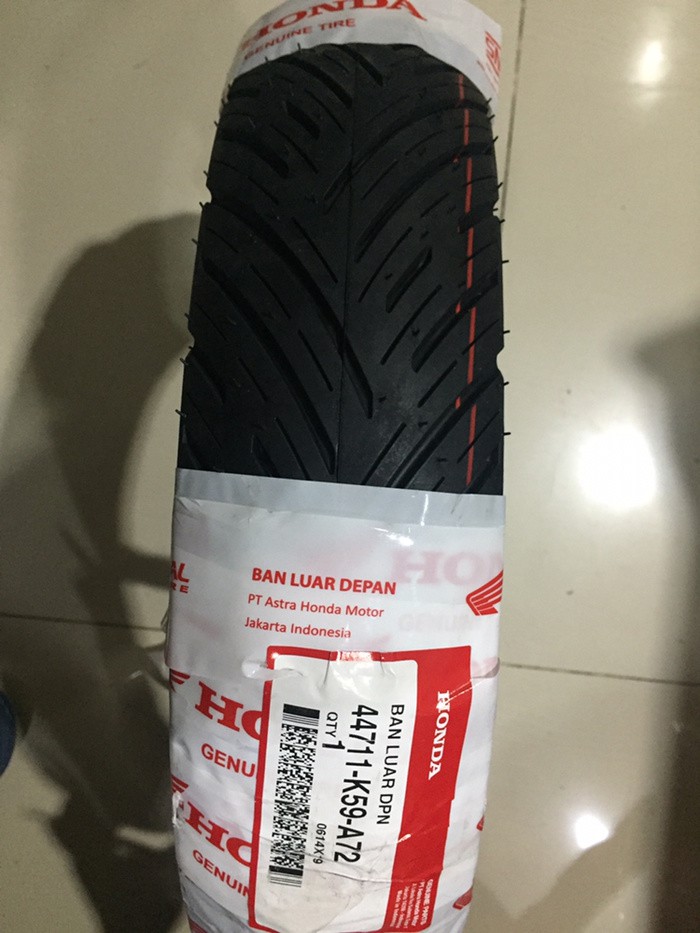 Ban Luar Honda Federal AHM A72 90/80-14 Tubeless Free Pentil