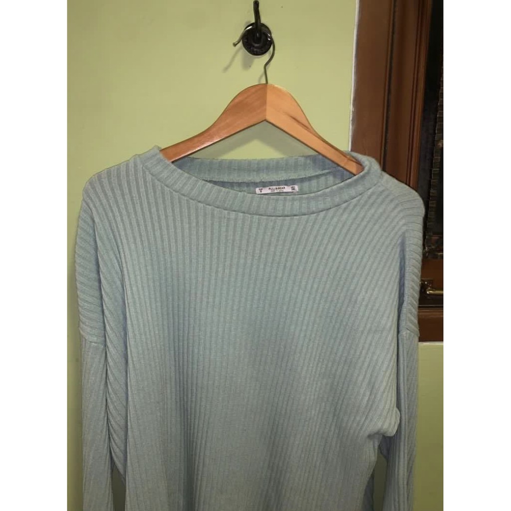 Oversized Mint Green Sweater