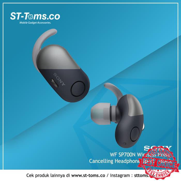 Sony WF SP700N SP 700N Wireless Noise Canceling Headphones Sport Black