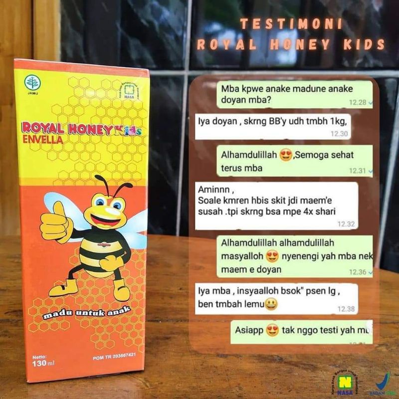 

NATURAL HONEY SUPER KIDSNasa