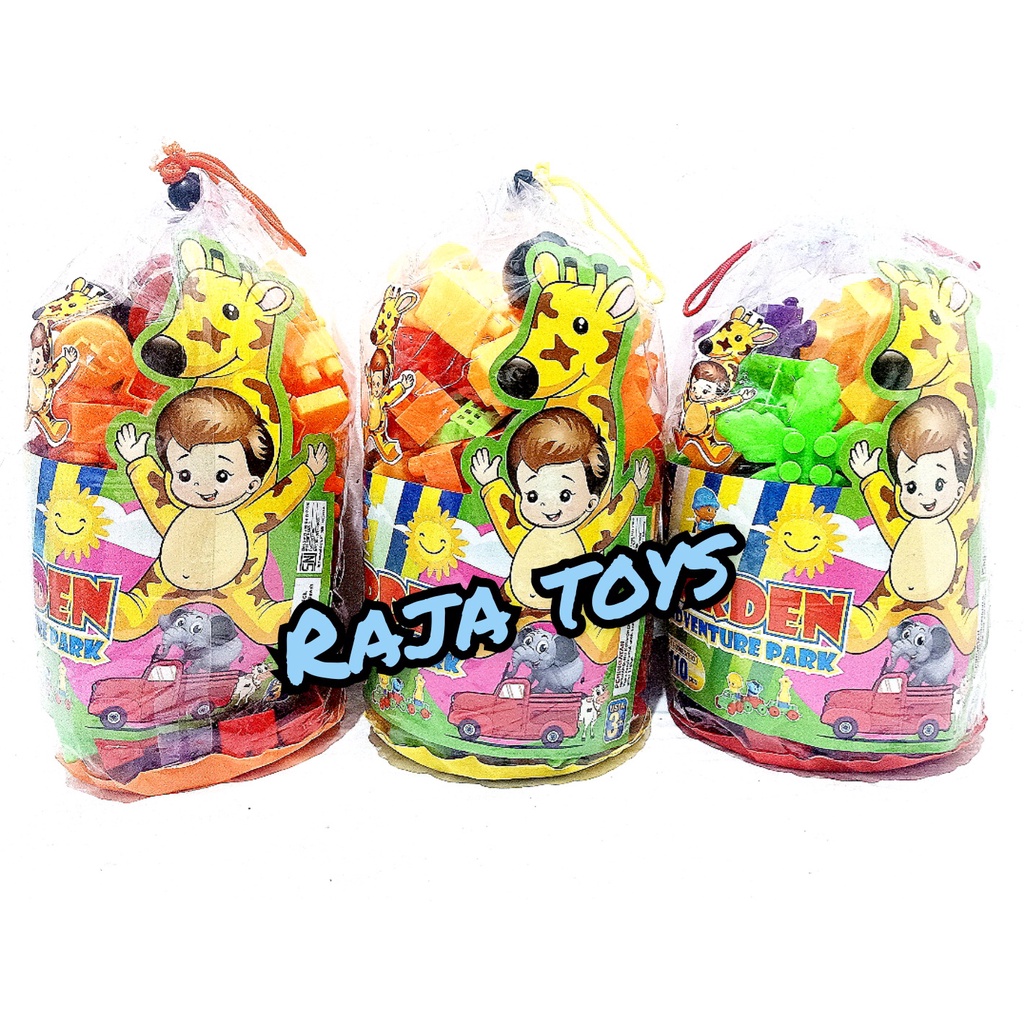 MAINAN ANAK LEGO BLOCK SUSUN BALOK HKR ISI 110PCS - NO.11-01085/110