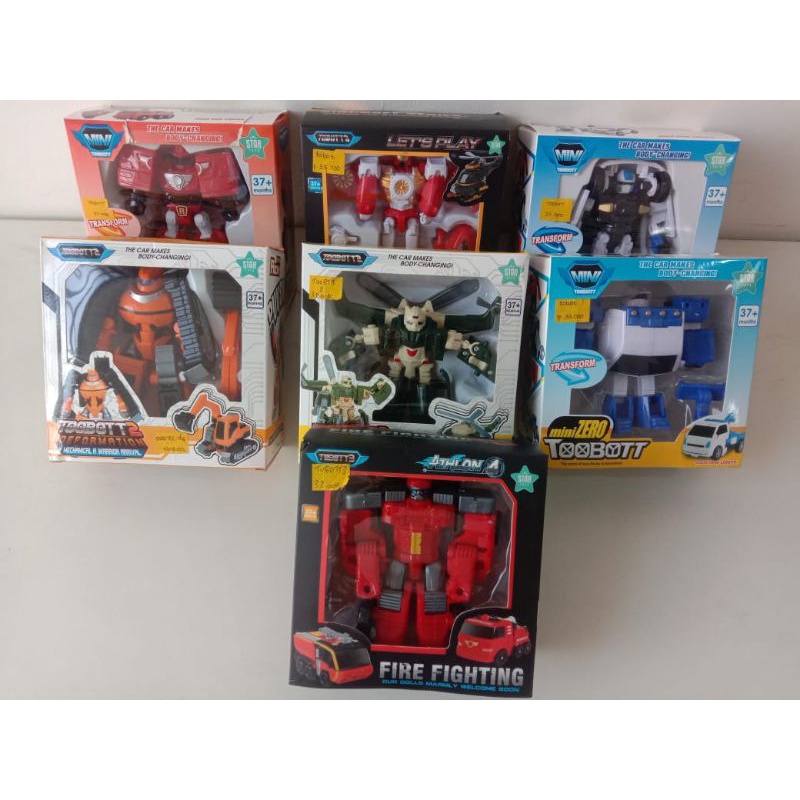 Mainan anak robot Toobott
