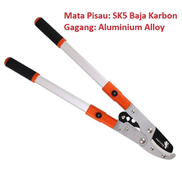 Gunting Taman Ranting Tumbuhan Bunga Telescopic Garden Pruning Shear Scissors - 2026