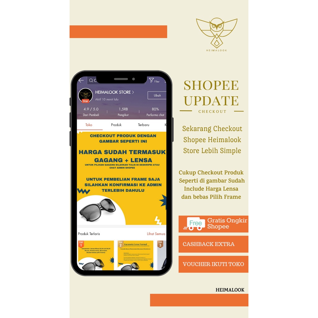 Request Lensa Tipis (HI-Index)