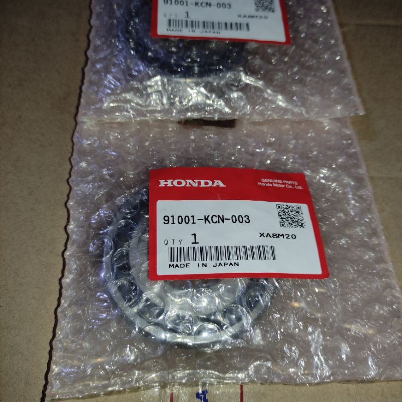 Bearing Kruk As Laher Stang Seher Honda Tiger Original AHM Japan 91001-KCN-003 (satuan)