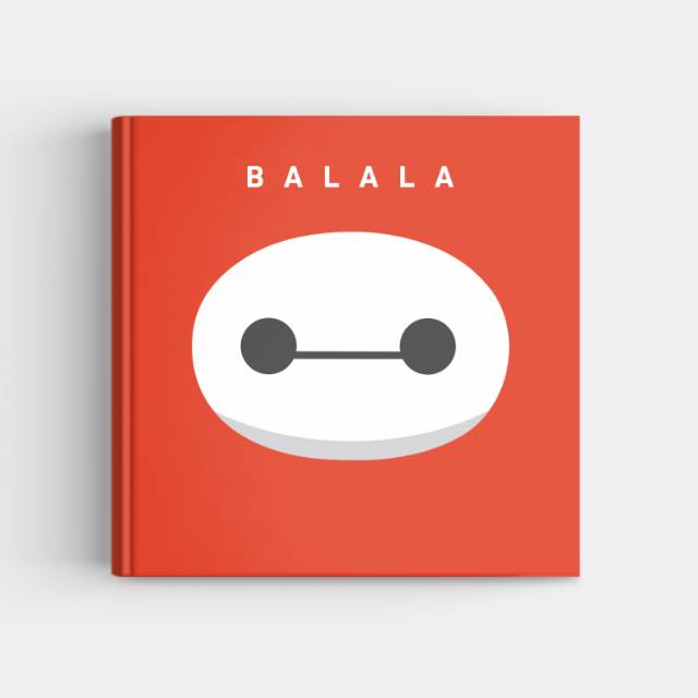 

F10 - BAYMAX BALALA NOTE BOOK (HARDCOVER)