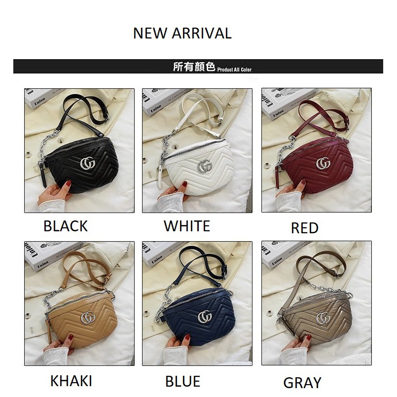 (2PC BISA IKG)GTBI99885692  NEW ARRIVAL  !!! TAS PINGGANG  IMPORT PREMIUM TERBARU