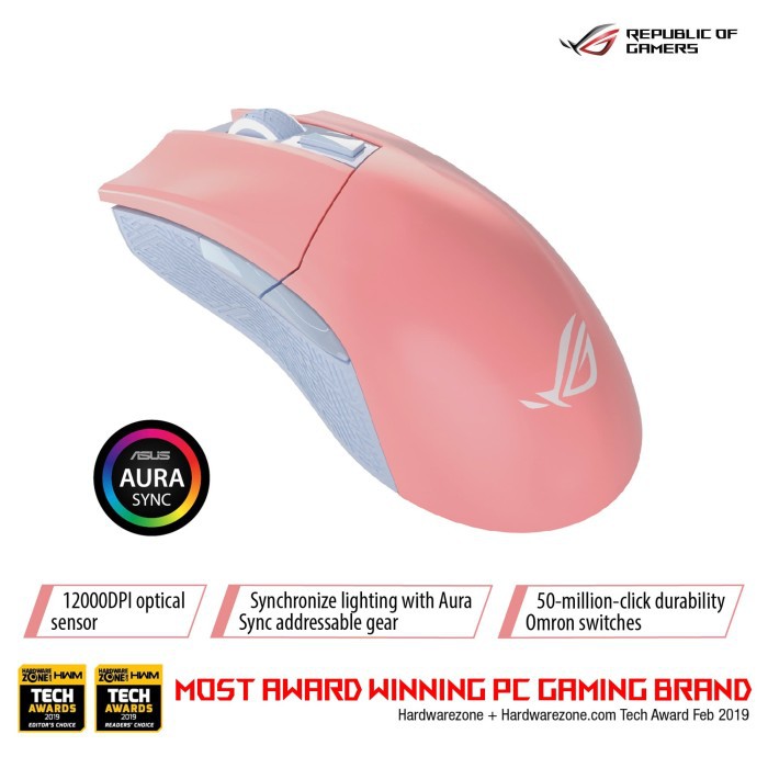 ASUS ROG Gladius II Aura Sync RGB - Gaming Mouse