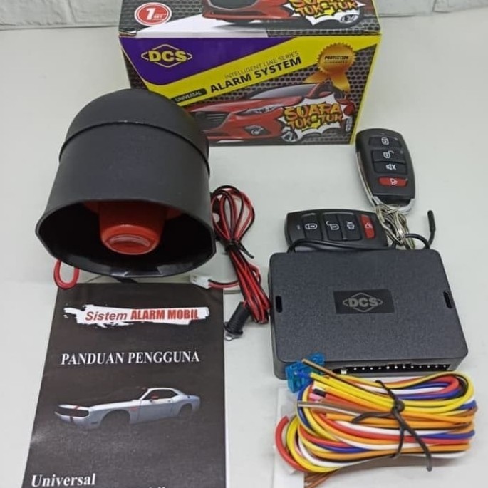 Alarm Mobil DCS Tuk Tuk Remot Universal