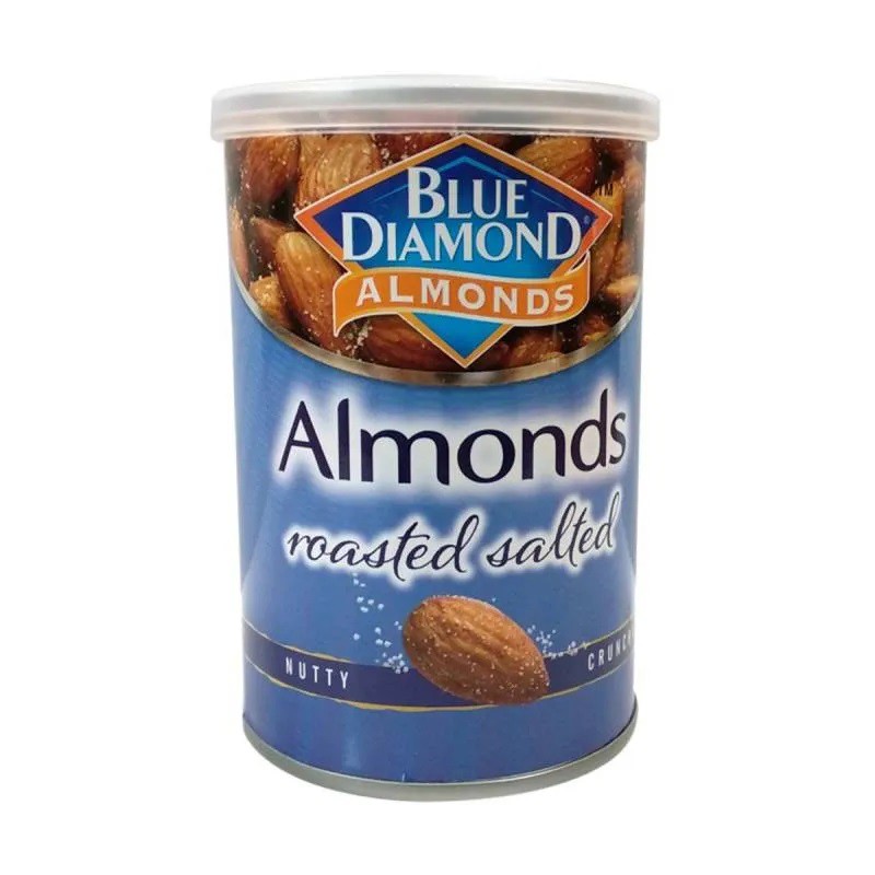 Blue Diamond Almond Roasted Salted 130 Gram