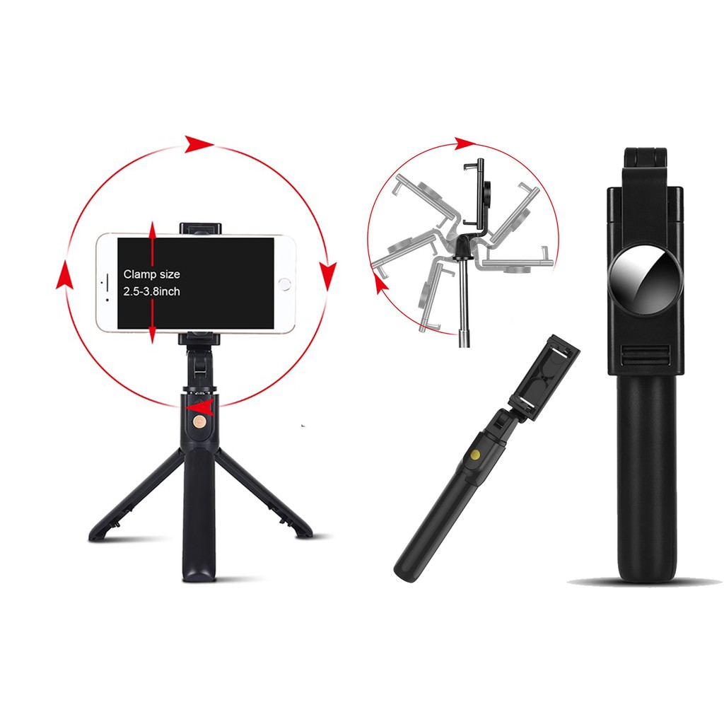 Tongsis Tripod Sebaguna Bluetooth