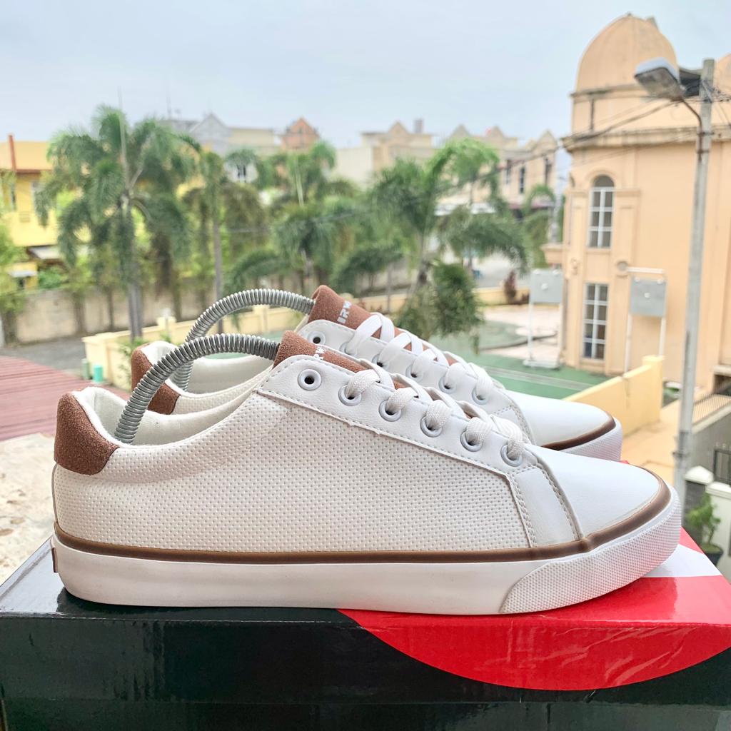 TERBARU SEPATU PRIA CASUAL LEATHER FULLWHITE Airwalk KADIA MAN COD ORIGINAL MURAH