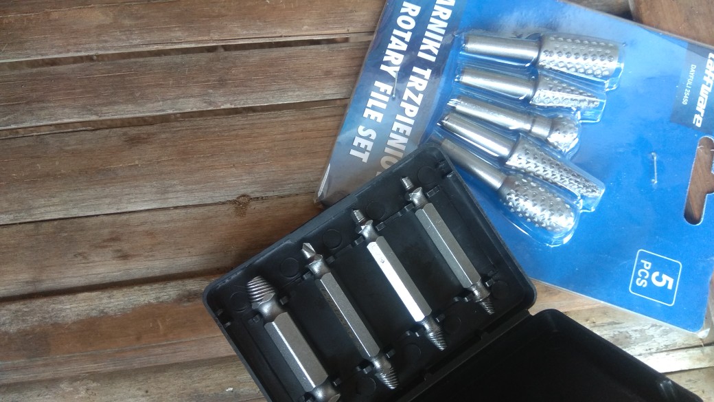 Alat Pembuka Baut Rusak Screw Bolt Extractor Hand Tap Drill Bit Pembuka Skrup Mengeluarkan Tools